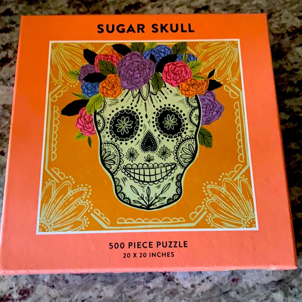 Sugar skull puzzle. New!